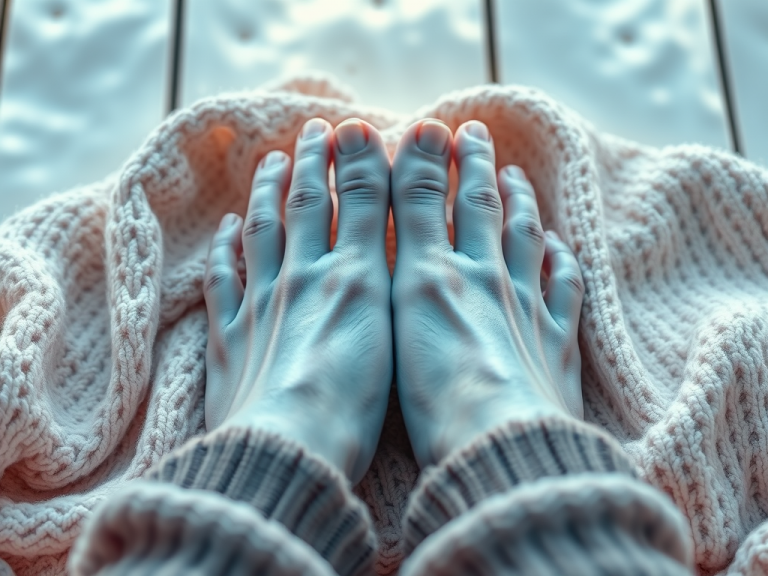 손발이 차가운 이유와 예방 방법