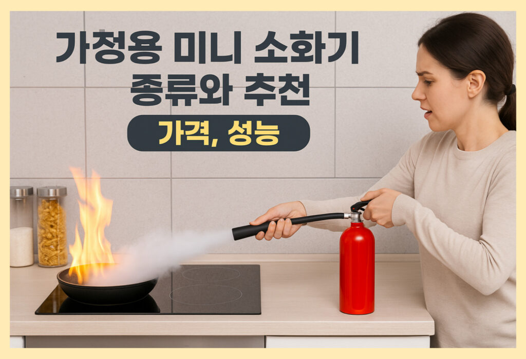 가정용 미니소화기 종류와 추천