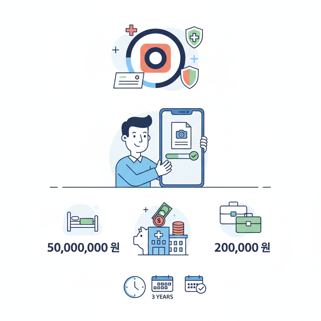우체국 실비 실손보험 '청구서류, 기간, 앱' 가입 및 이용방법