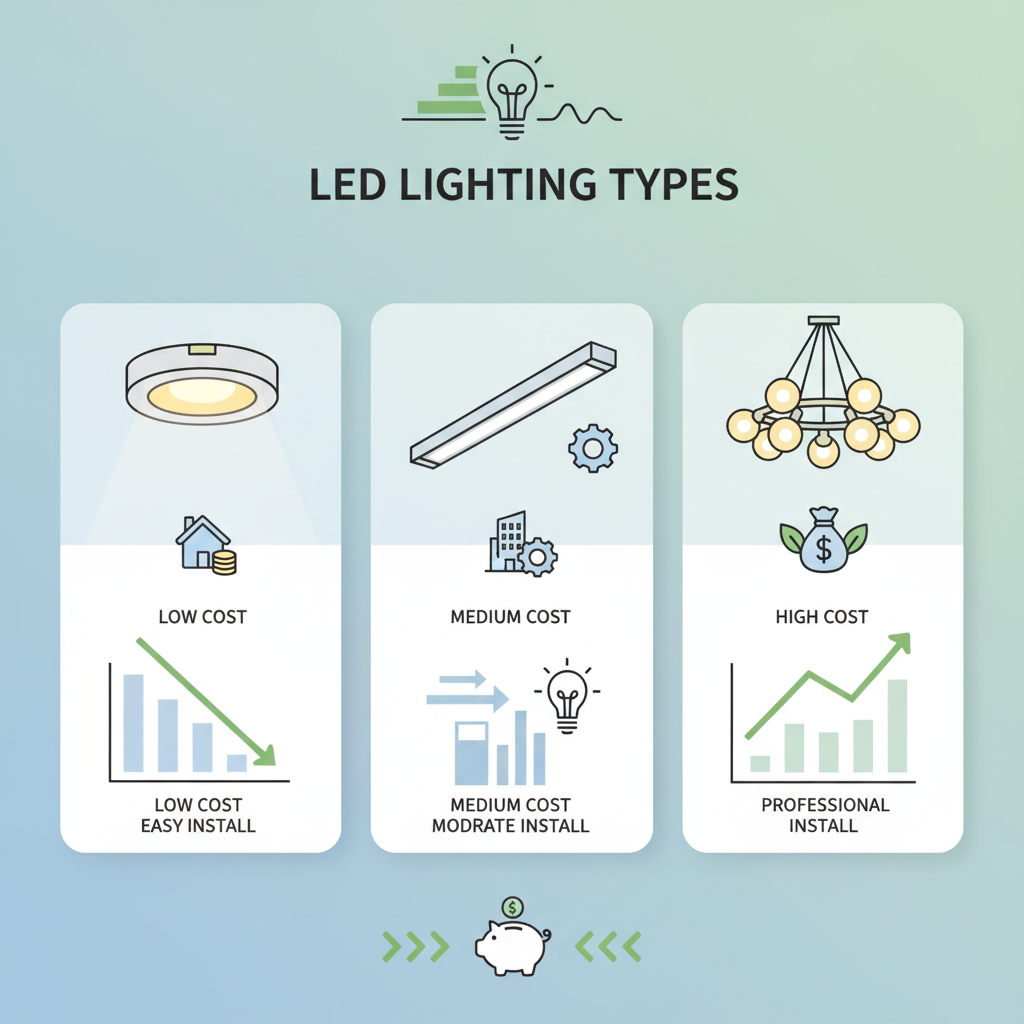 전기요금 절감 LED조명 종류별 추천 비용은?