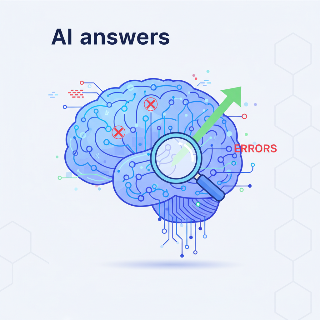 AI답변 신뢰도 어디까지? 오류 찾고 정확도 높이는법은?