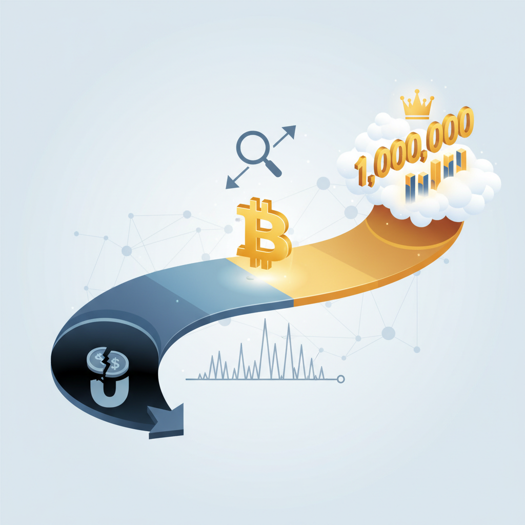 비트코인 0달러 OR 100만 달러 왜? 검색량 오른 이유는?