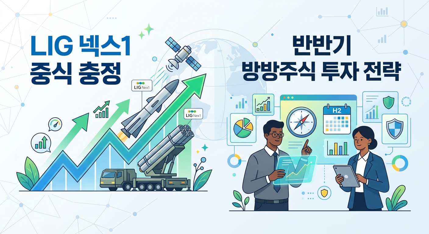 LIG넥스원 주가급등의 비밀과 하반기 방산주 투자전략